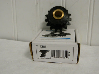 Tsubaki Min Plain Bore Sprocket 15 Teeth 3/8" Chain Pitch Chain Size 35 H35