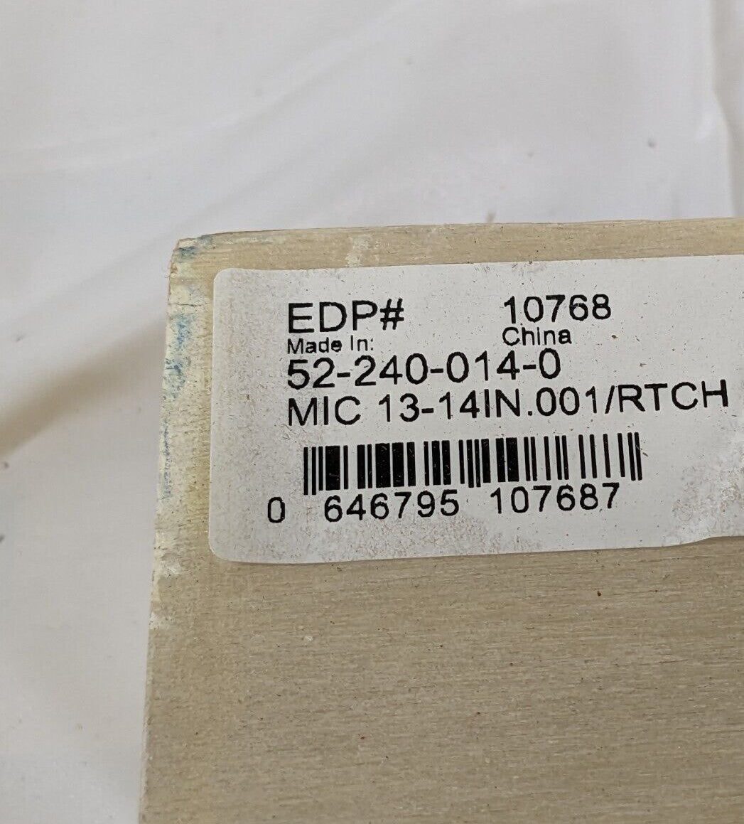 Fowler Mechanical Outside Micrometer 14" Range X 0.001 Graduation 52-240-014