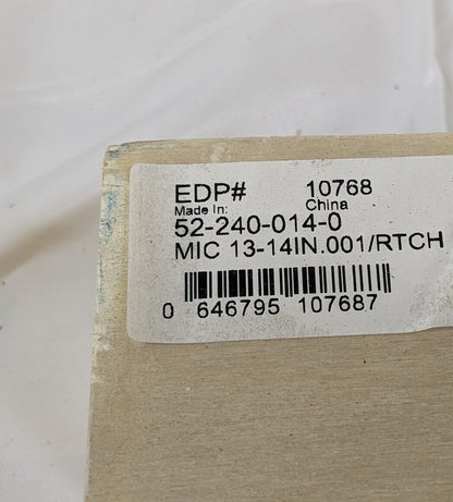 Fowler Mechanical Outside Micrometer 14" Range X 0.001 Graduation 52-240-014