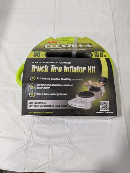 Legacy Air Compressor Truck Tire Inflator Kit: 300 psi, 3/8" ID x 50'