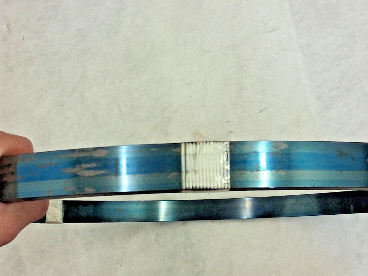 Pro Blue Tempered Steel Coil 0.062" Thick 1" Wide 35ft Long 31977275