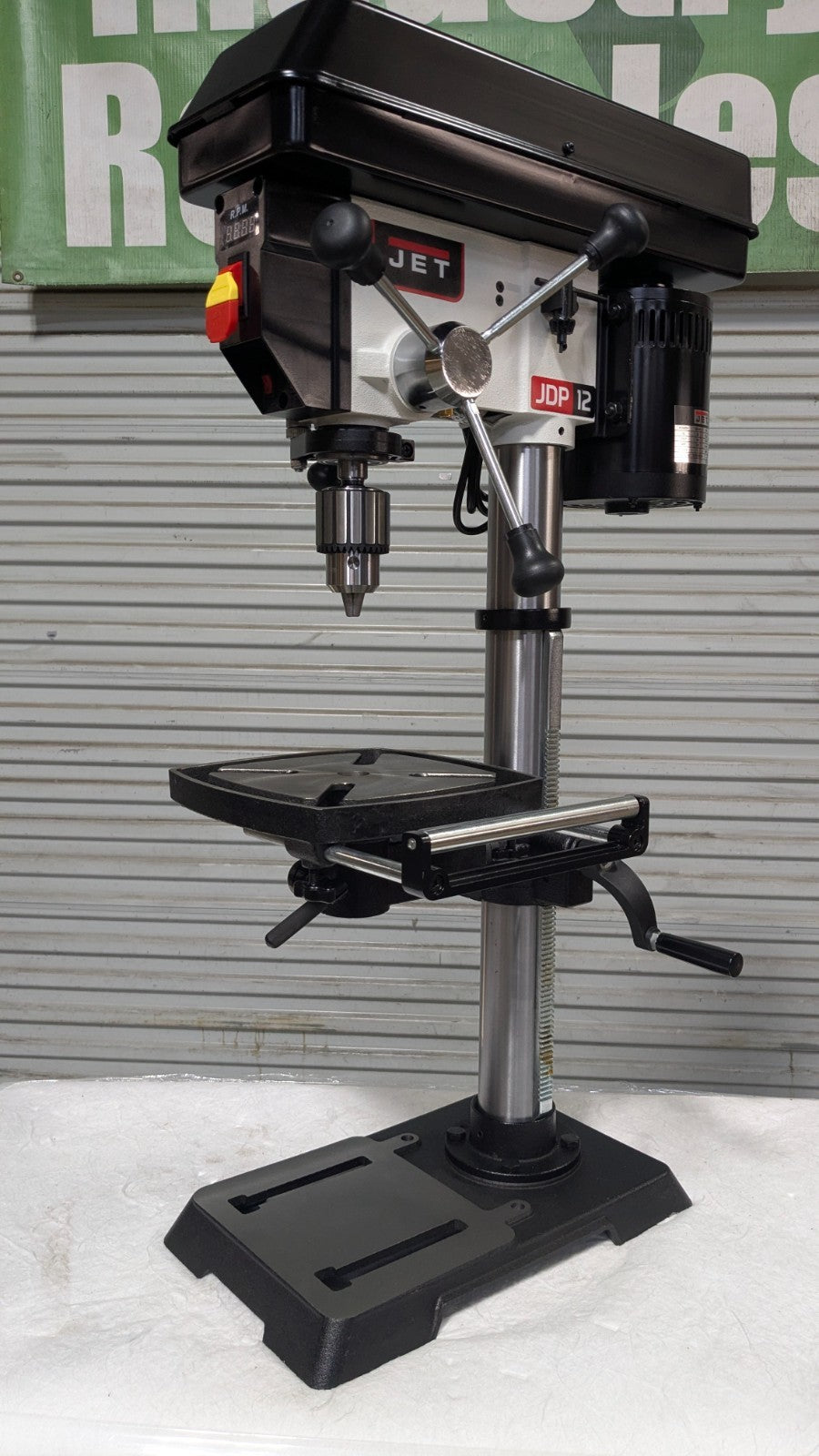 JET JWDP-12  12 inch Drill Press  115V  1/2HP  Variable Speed  520-3100 RPM