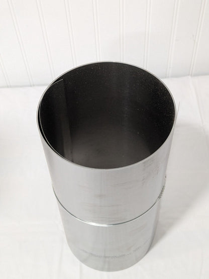 Precision Metal Shim Stock: Roll, 0.0100" Thick, 120" L, 12" W, 1010 Steel 16460