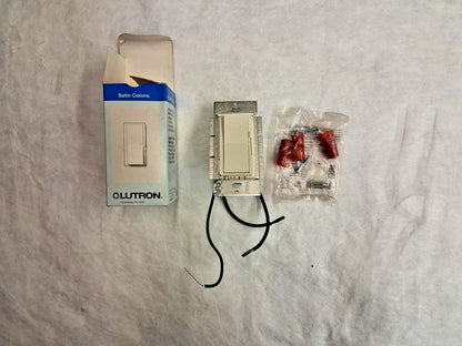 Lutron Diva Single Pole Incandescent Preset Dimmer with Locator Light DV-10P