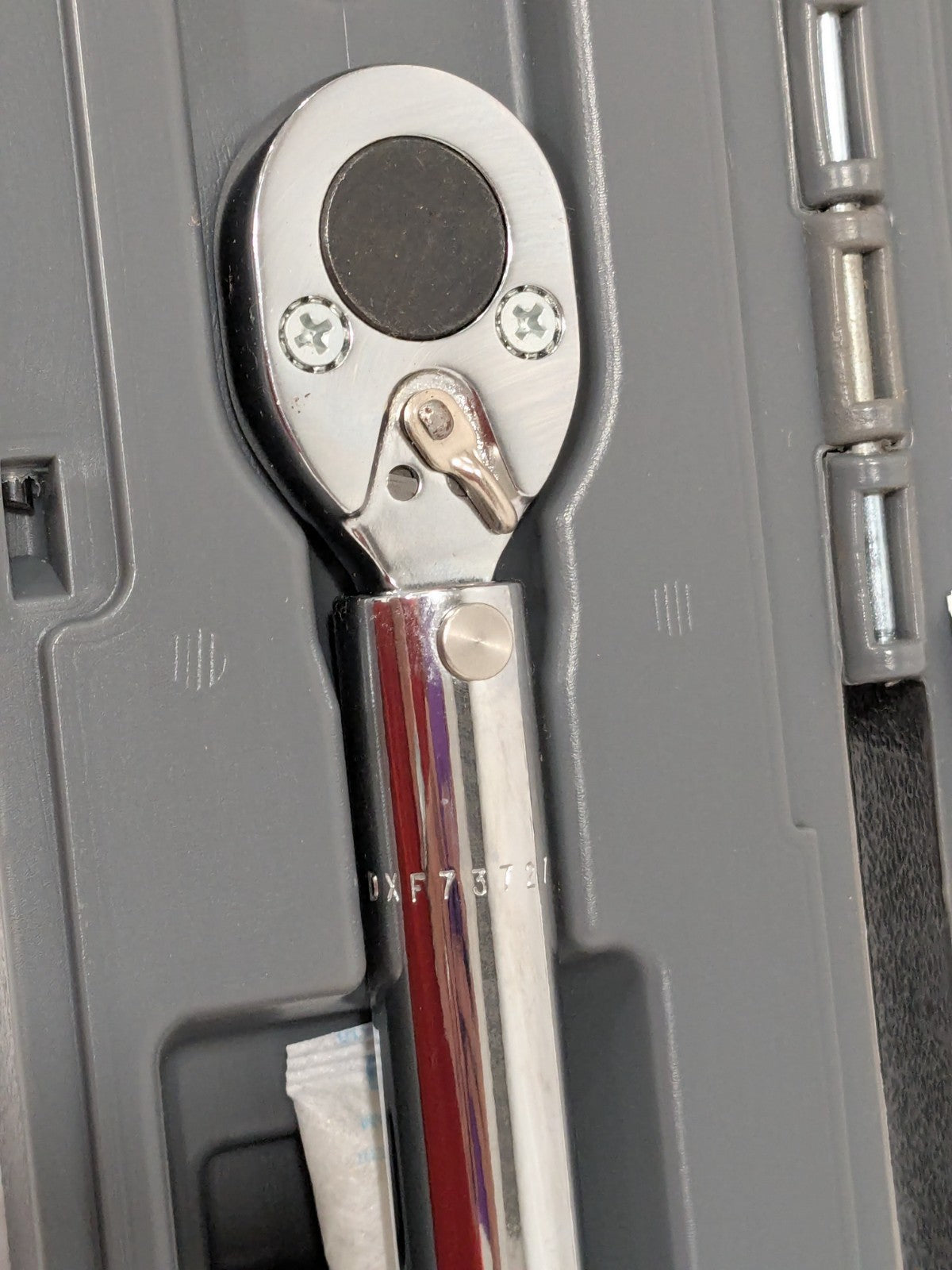 Proto Micrometer Torque Wrench: 1/2" Drive, Foot Pound J6008C