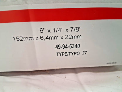 Depressed-Center Aluminum Oxide Wheel Type 27 QTY9 49-94-6340