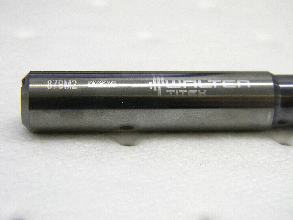 WALTER-TITEX Carbide Jobber Length Drill Bit 0.3543" Dia, 140 ° 6618689