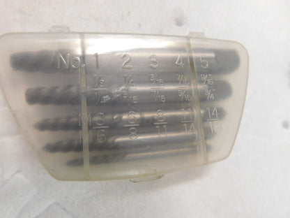 Interstate Spiral Flute Screw Extractor 5 Piece Set QTY 2 Sets 05026554