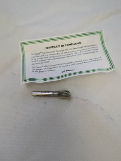 GF GAGE Truncated Taperlock Gage: #10-32 UNF, No Go S0190322ANK
