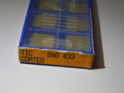 Korloy SNG 433 TiC Carbide Inserts Qty. 10 20463433
