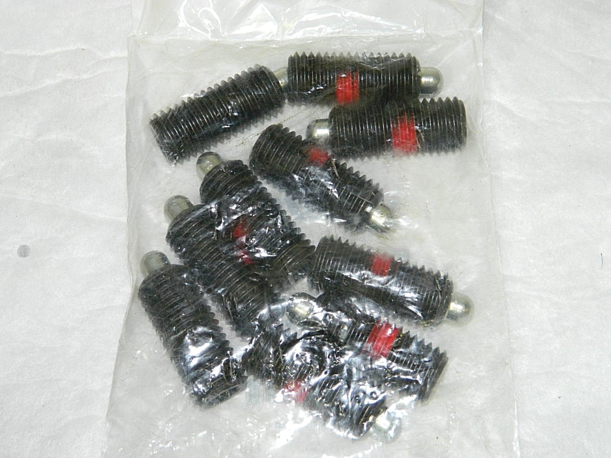 Jergens Steel Threaded Spring Plungers 3/4"-10x1-3/4" Thread Length Qt