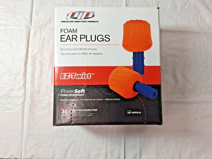 PIP Push-In Uncorded Ear Plugs 30 dB Polyurethane Cylinder QTY200 267-HPF610
