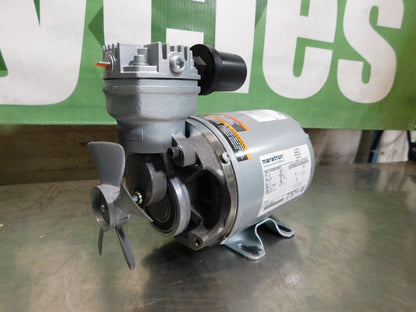Gast Piston Vacuum Pump 1/6 hp 1.8 CFM 1VAF-10-M100X PARTS/REPAIR