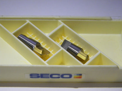 Seco Seco MM10 MD04 Grade F30M Carbide End Milling Tip Insert QTY 2  83588