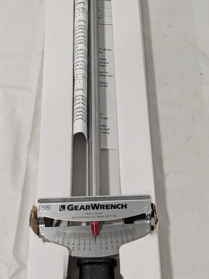 GEARWRENCH Torque Wrench 1/2 In Drive Beam 0 to 150 ft/Lbs 2957N