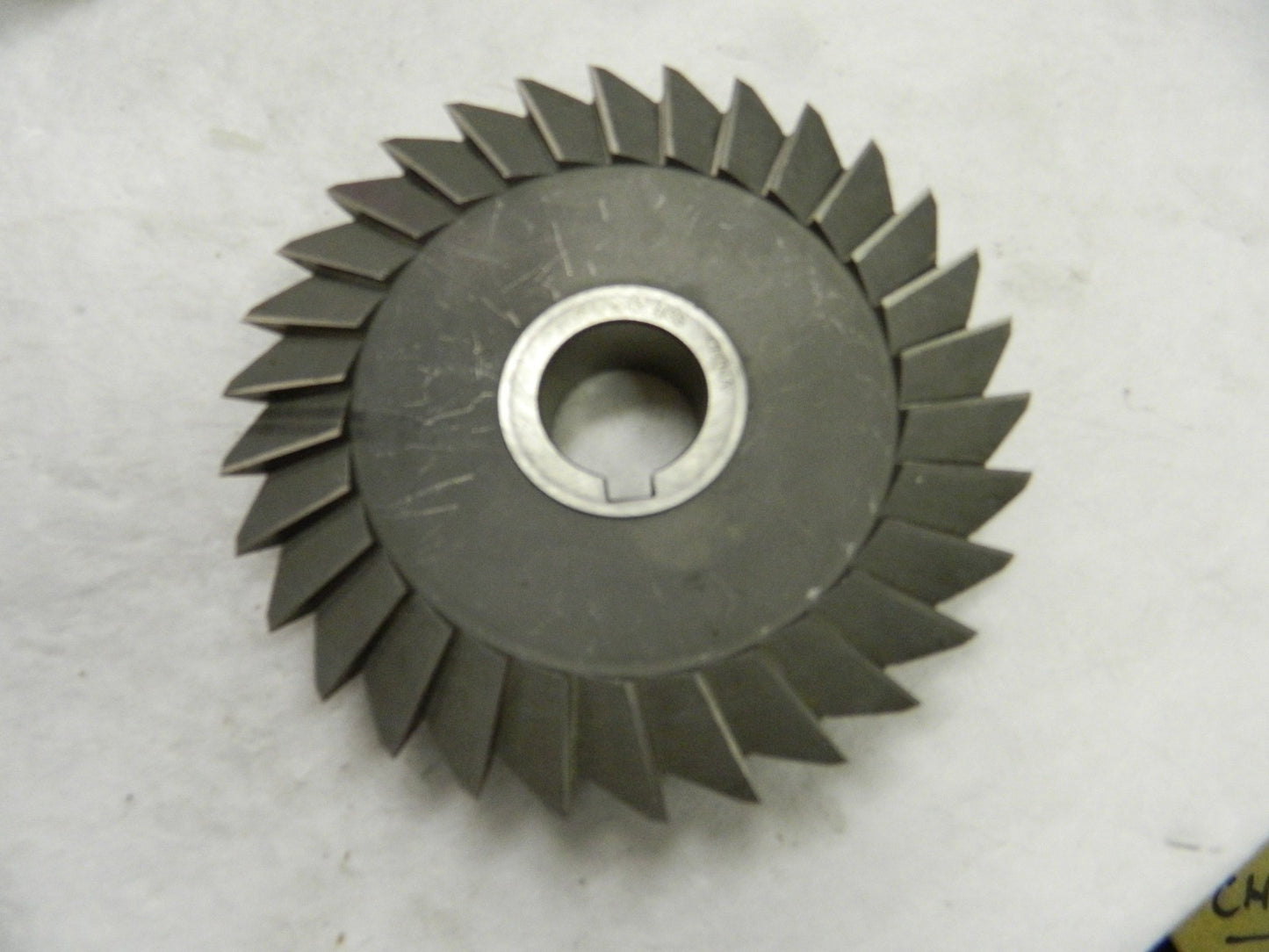Precision HSS 6" x 1" Single Angle Mill Cutter Arbor Connection 032006