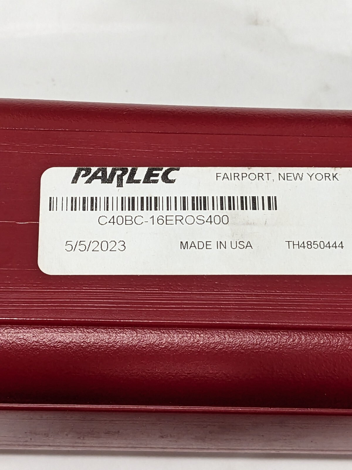 PARLEC Collet Chuck: 0.0400 to 0.4060" Cap., EROS16, Taper Shank C40BC-16ER