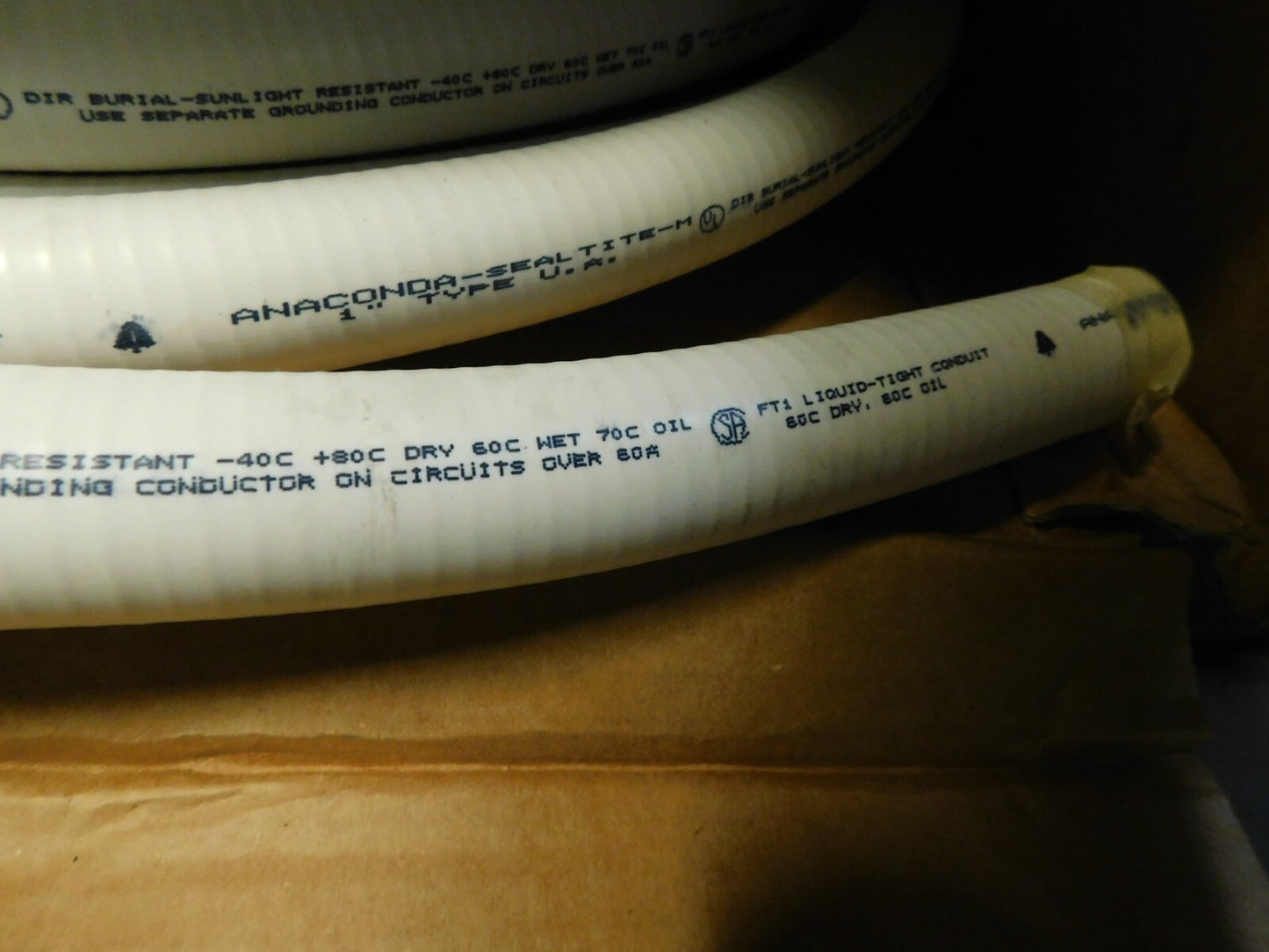 Anaconda Sealtite 1" Approximately 100' Long Flexible Liquidtight Cond