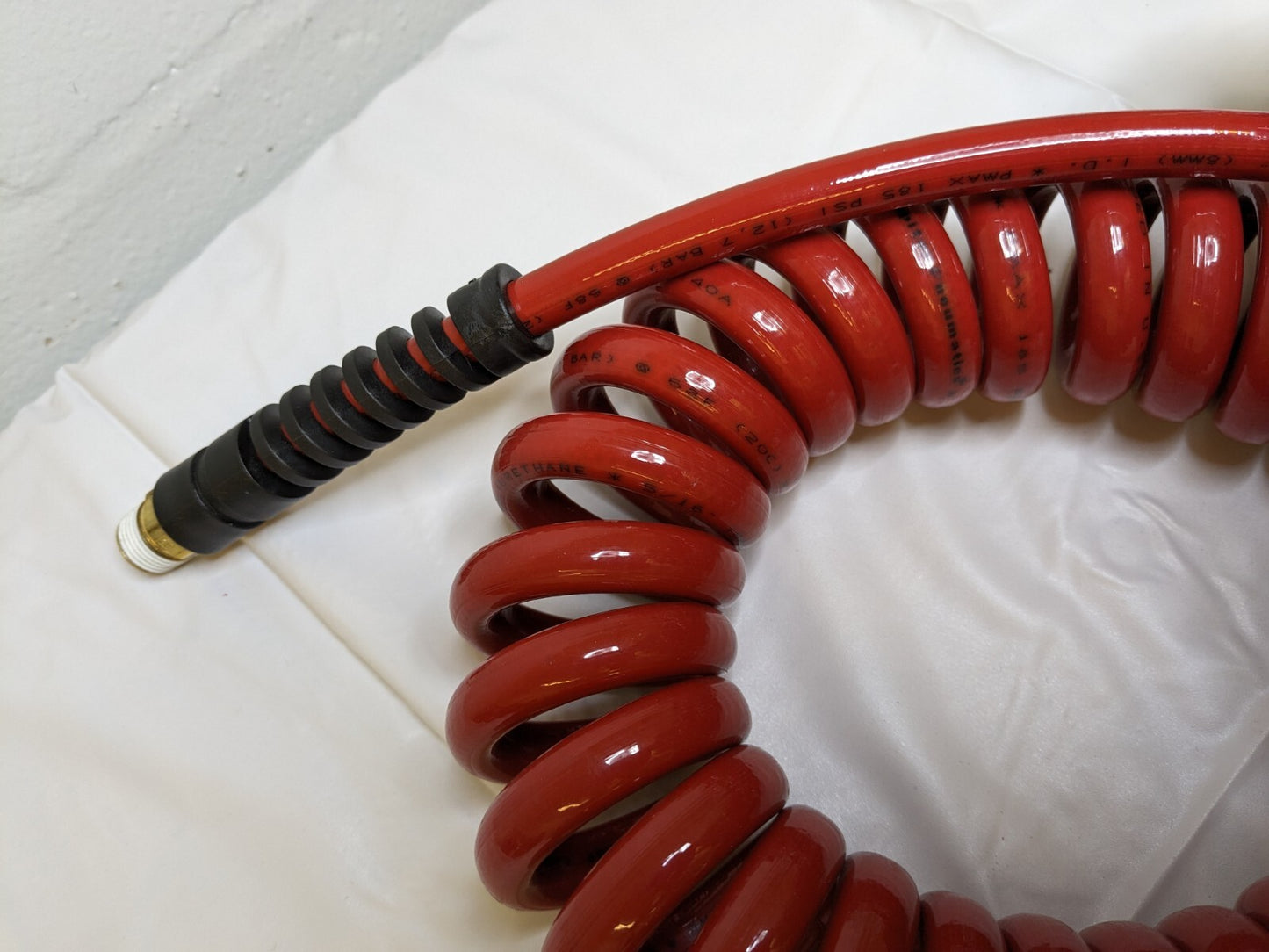 Jupiter Coiled & Self Storing Hose: 5/16" ID, 25' Long 5510051325JP