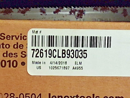 Lenox Welded Bandsaw Blades 9ft 11-1/2 L x 1" W x 8-12 TPI 72619CLB93035