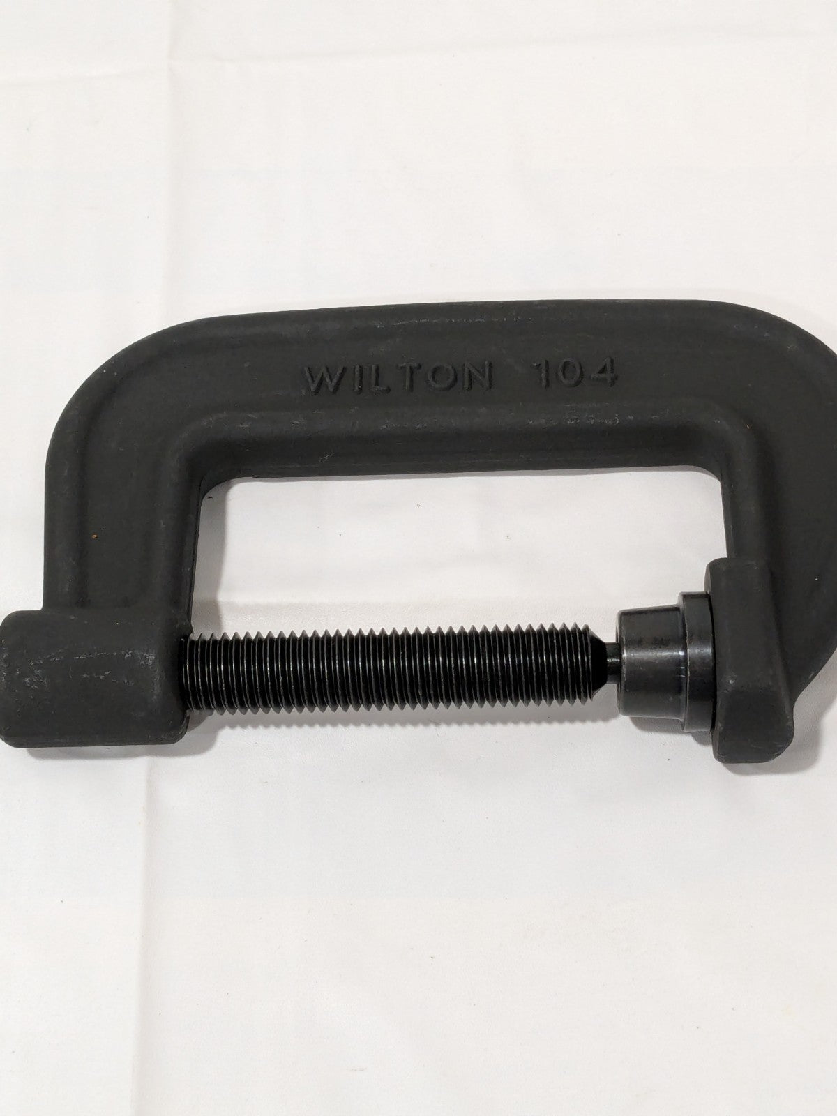 WILTON Heavy Duty C-Clamp: 4" Max Opening, 2-1/4" Throat Depth 14142