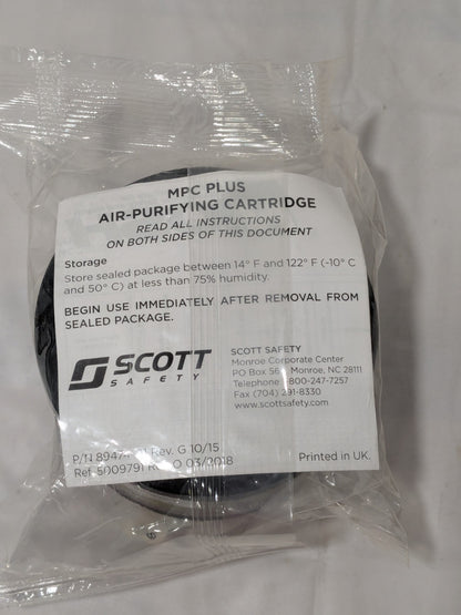 3M Scott Half &amp; Full Facepiece Respirator Cartridge 805557-01