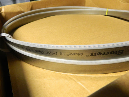 STARRETT Welded Band Saw Blade 3 TPI, 19' L ,1-1/4" W, 0.05" T 17521