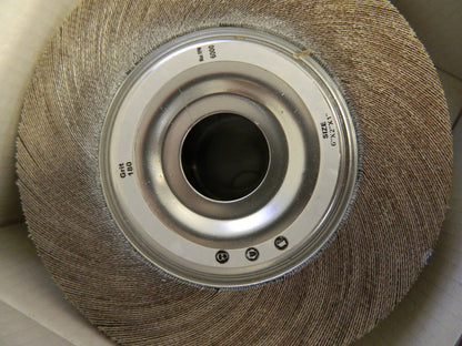 Tru-Maxx 6 x 2" 180 Grit Aluminum Oxide Unmounted Flap Wheel QTY 2. SZUFW61