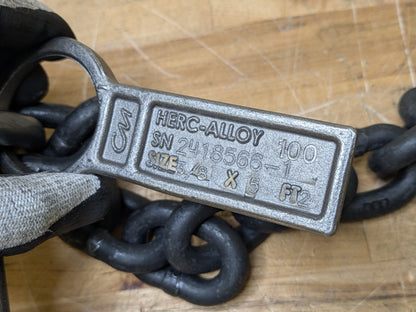 Lift All Single Leg Chain Sling 5 Ft. x 3/8 In. 8800 Lb. Vertical Capacity