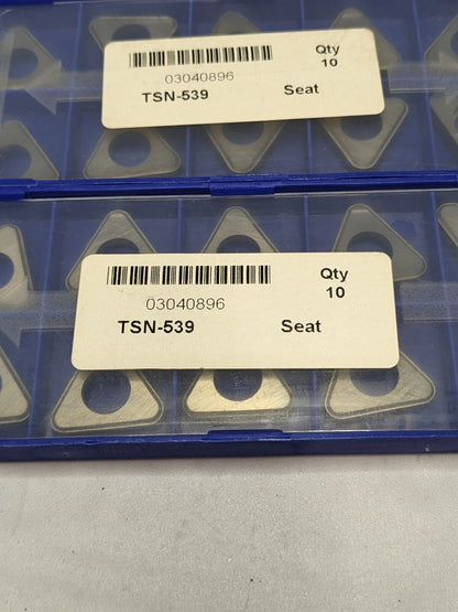 Shim for Indexables: 5/8" Inscribed Circle Qty 20 TSN-539