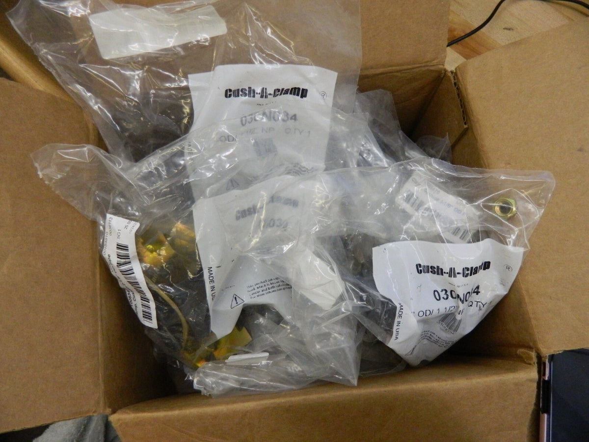 ZSI 2-1/8" qty 11 Pipe, Tube Clamp with Cushion 034N040