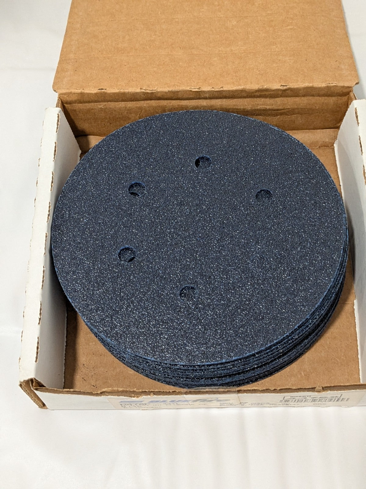 Norton BlueFire H875P 6” 36 Grit Sanding Discs – 25 Pack – Norgrip 44752