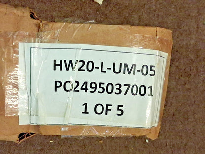 TMI LLC Aluminum Dock Strip Door Mounting Hardware HW20-L-UM-05