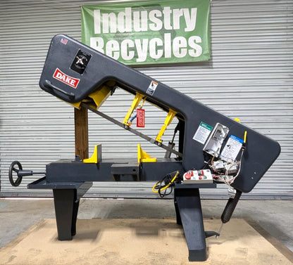 Dake Johnson  JH10 10"x18" Bandsaw   1HP  110V 1ph  USA Made  *Needs Repair*