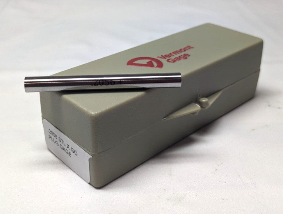 VERMONT GAGE Class X Plus Pin Gage 0.2056" Dia  2" Long  141120560