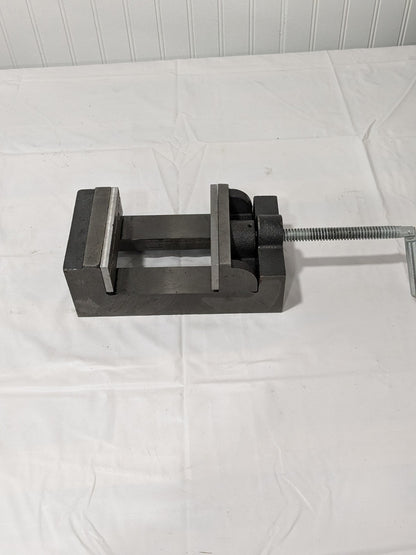 Horizontal Drill Press Vise: 4-1/2" Jaw Width, 3-3/4" Jaw Opening 428-7404
