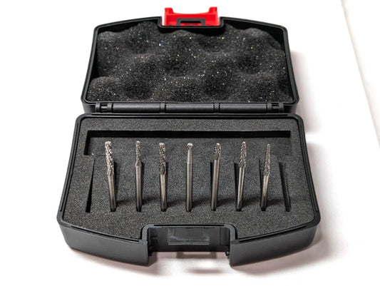 HERTEL 7pc BURR SET 18655084 INCOMPLETE SET