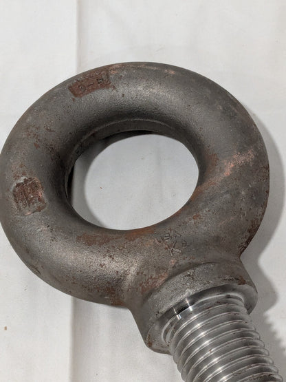Gibraltar Fixed Lifting Eye Bolt 21,000 lb Cap. 1-1/2-6 Thread P14753GB