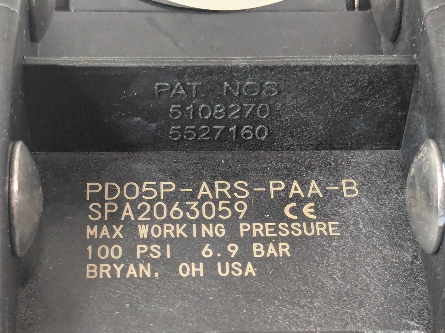 ARO/Ingersoll-Rand Air 1/2" Diaphragm Pump Polypropylene Housing PD05P-ARS-PAA-B
