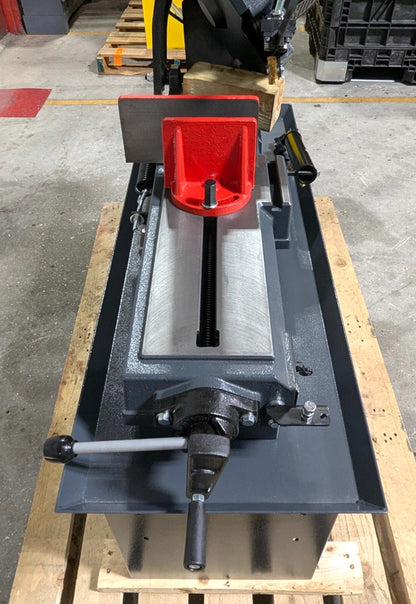 DAKE SE912 Horizontal Bandsaw  9x12" Capacity  110V  1HP  Step Pulley Drive