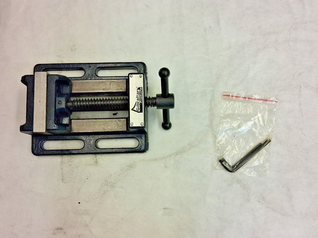 Gibraltar Horizontal Drill Press Vise 3" Jaw Width 3" Jaw Opening 428-84602