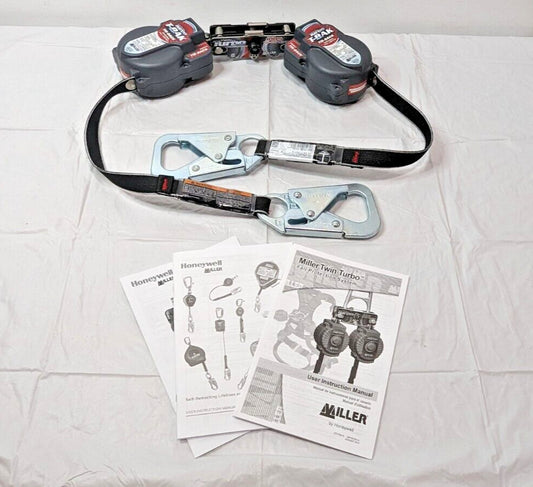 Honeywell Miller Twin Turbo T-Bak Personal Fall Limiter MFLTB-1/7.5FT