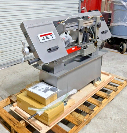 JET J-7015 8"x13" Horizontal Bandsaw  115/230V  1-1/2HP  Step Pulley D