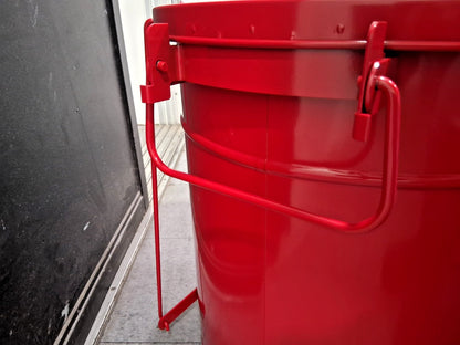Justrite Galvanized Steel Disposal Can 14 Gallon Capacity 09500