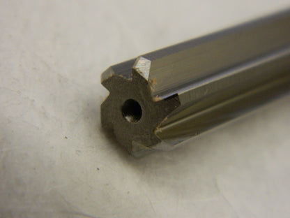 HERTEL Chucking Reamer0.3937Dia 7 OAL Straight Shank HSS 2297000