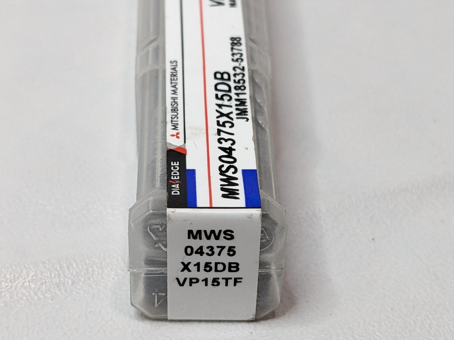 MITSUBISHI MATERIALS Carbide Drill Coolant-Through MWS04375X15DB VP15TF 356824