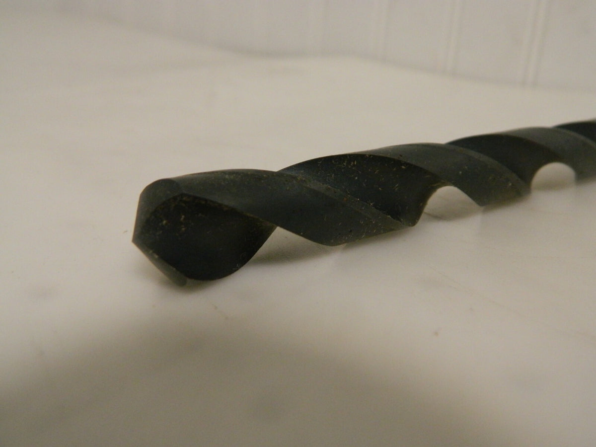 Interstate 39/64" 118° 2-Flute High Speed Steel Extra Length Drill Bit 01430396