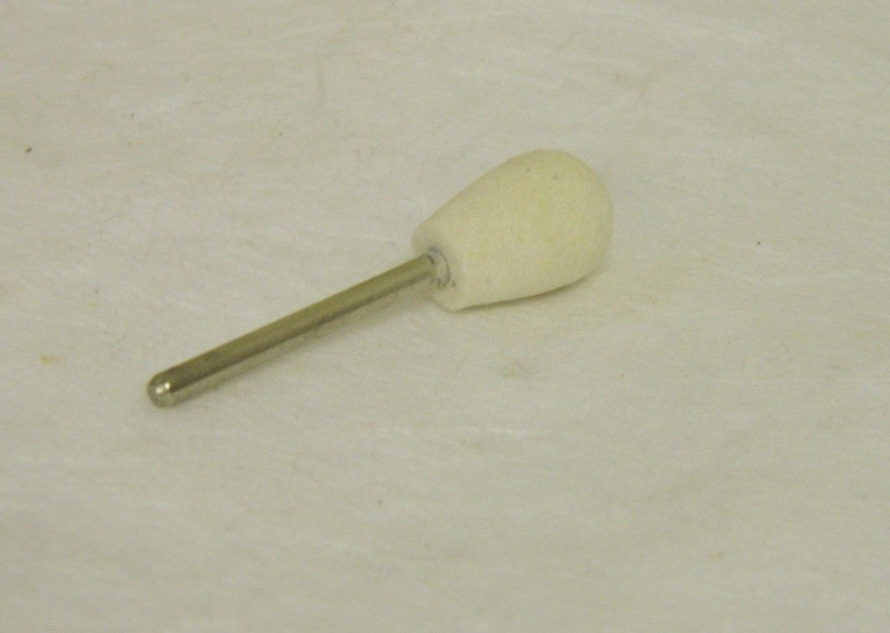 Pro  Felt Bob 1/2" x 1/8" x 3/4" Olive Shaped Wool QTY 20  SB-5A
