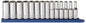 GEARWRENCH 14 Pc 3/8" Drive Deep Socket Set 6 to 19mm, 6 Points. 80554