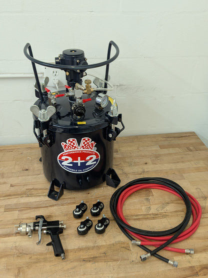 Berkebile Pressure Pot System 5 Gal Tank 90 PSI Max BPFC-PROSYS5 Scratch N Dent